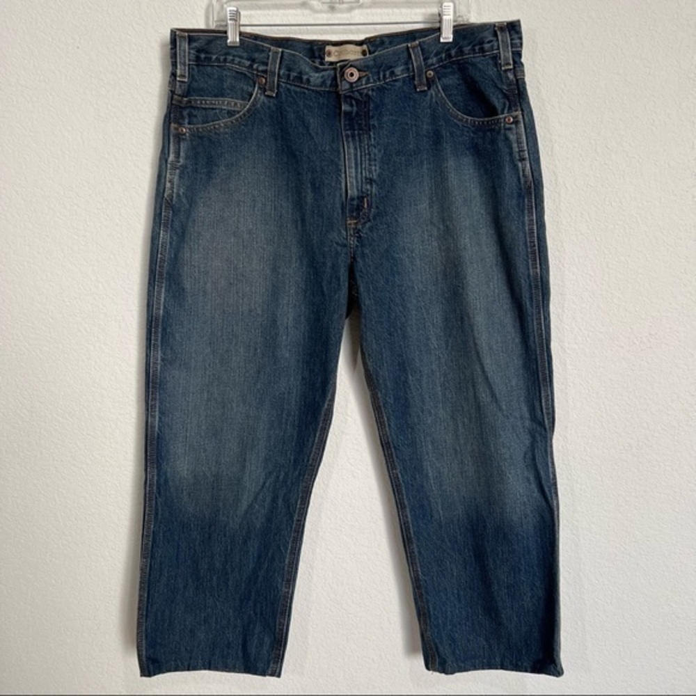 Carhartt  Relaxed Fit   Dark Wash  Denim Jeans W40  5 Pocket